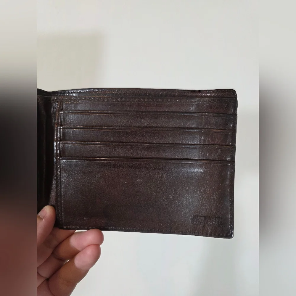 Coach Leather Men's Brown Wallet